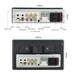 Q3366 Car 9-inch Touch HD Detachable Screen MP5 Support CarPlay / FM with Remote Controler - Image 3