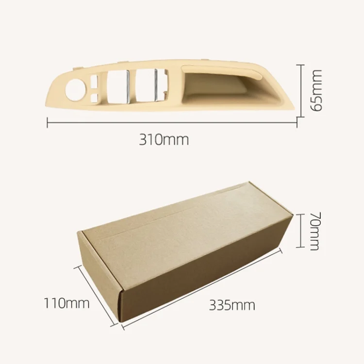 EDA001634901_B2.webp Car Left Front Inner Door Armrest for BMW  5 Series F10 / F18, Left Driving - Image 3