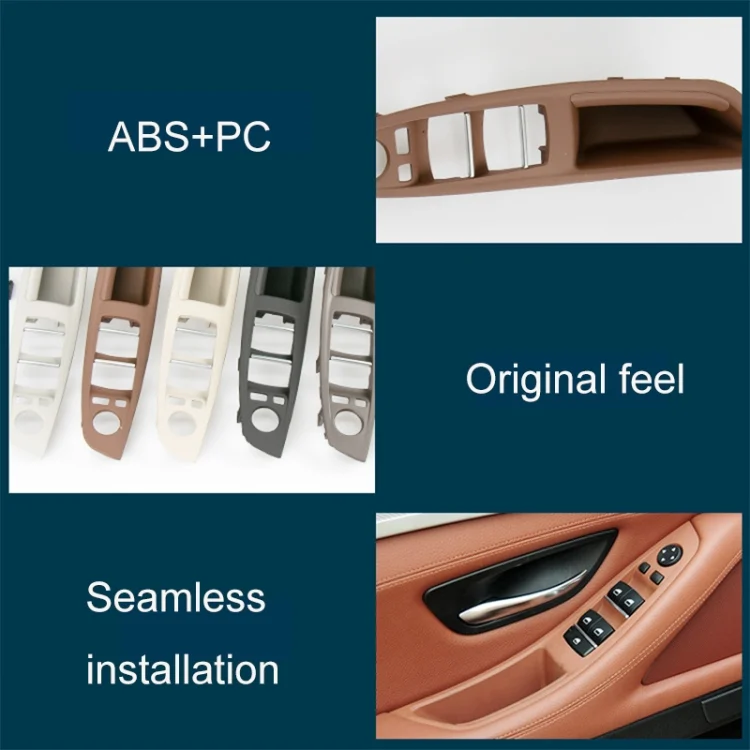 EDA001634901_B3.webp Car Left Front Inner Door Armrest for BMW  5 Series F10 / F18, Left Driving - Image 4