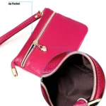 Ladies Sewing Thread Leather Fox Handbags Cute Mini Key Case - Image 3