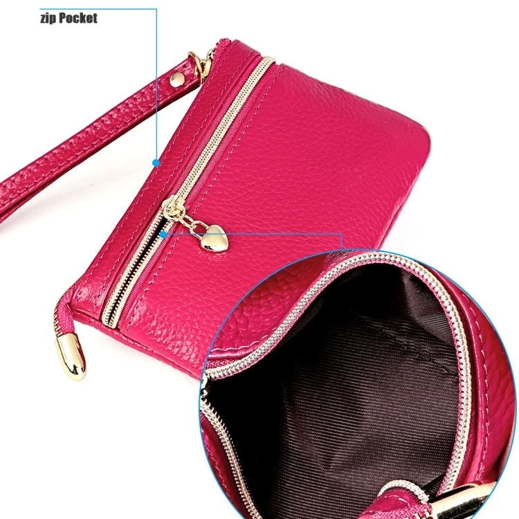 EDA001662601_B2.webp Ladies Sewing Thread Leather Fox Handbags Cute Mini Key Case - Image 3