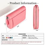 RFID Anti-theft Zipper Leather Coin Purse Coin Storage Bag - Image 5