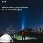 WUBEN L50 Outdoor Portable LED Strong Light USB Rechargeable Aluminum Flashlight - Image 6