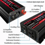Zhizun 12V to 110V 4000W Car Power Inverter - Image 4