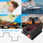 Zhizun 12V to 110V 4000W Car Power Inverter - Image 8