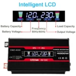 Zhizun 12V to 220V 4000W Car Power Inverter - Image 5