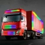DC24V / 7W Colorful Truck Warning Light Slide Light with SMD-5050 Lamp Beads - Image 8