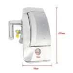 A5882-01 Car Front Left Side Door Outside Handle 80607-CD41E for Nissan 350Z 2003-2009 - Image 5