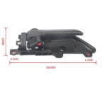 A3242 1 Pair Car Door Inside Handle 82610-3J000+82620-3J000 for Hyundai Veracruz 2007 -2012 - Image 7