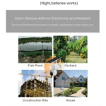 T24 1080P IP65 Waterproof Solar Smart PTZ Camera, Support Full-color Night Vision & Two-way Voice Intercom & AI Humanoid Detection Alarm, - Image 7