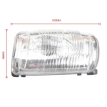 A5856 1 Pair Car Rear Mirror Indicator Lamp Cover 1847387 / 1847389 for Ford Transit MK8 2014-2019 - Image 6