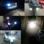 2 PCS L3C 8-85V / 16W / 5000K / 2000LM Motorcycle IP65 Waterproof External LED Spotlight - Image 5