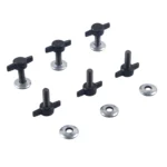 A6114 6 PCS Car Hard Top Fast Removal Screws Fastener Kit for Jeep Wrangler Sport 2007-2018 - Image 6