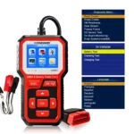 KONNWEI KW681 Car 2.4 inch TFT Screen OBD Fault Diagnosis + 6V-12V Battery Tester Support 9 Languages - Image 5
