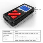 KONNWEI KW710 Car 3.2 inch 6V-24V Lead-acid Battery Tester Support 13 Languages - Image 2