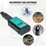 WUPP ZH-1422A1 DC12-24V Motorcycle Square Dual USB Fast Charging Charger with Switch + Voltmeter + Integrated SAE Socket - Image 7