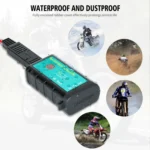 WUPP ZH-1422C3 Motorcycle Square Dual USB Fast Charging Charger with Switch + Integrated SAE Socket + 1.4m OT Terminal Cable - Image 6