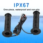 WUPP ZH-983F2 Motorcycle ATV Modified Intelligent Electric Heating Hand Cover Heated Grip with Three Gear Temperature Control - Image 5