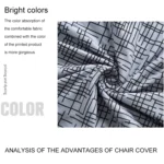 Elastic All-inclusive Single Semicircle Printed Sofa Cover - Image 4