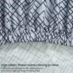 Elastic All-inclusive Single Semicircle Printed Sofa Cover - Image 7