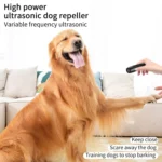 Tsattine N10 Ultrasonic Dog Repeller with LED Electricity Display & Flashlight - Image 7