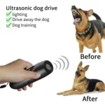 Tsattine N10 Ultrasonic Dog Repeller with LED Electricity Display & Flashlight - Image 8