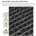 Living Room Stretch Full Coverage Skirt Style Sofa Cover, Size: Double M 145-185cm - Image 2