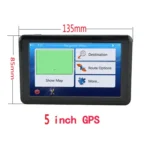 Q5 Car 5 inch HD TFT Touch Screen GPS Navigator Support TF Card / MP3 / FM Transmitter - Image 2