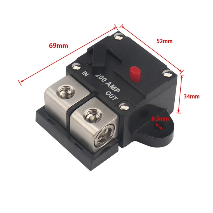 EDA001878801_6.webp 200A Car / Yacht Audio Circuit Breaker with Accessory - Image 7