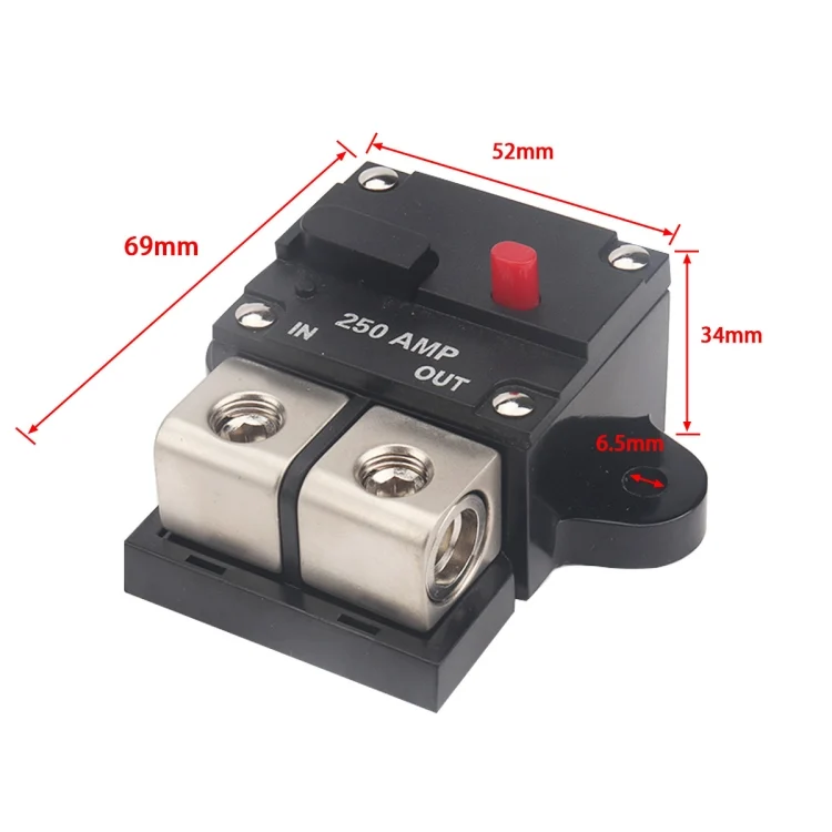 EDA001878901_5.webp 250A Car / Yacht Audio Circuit Breaker with Accessory - Image 6