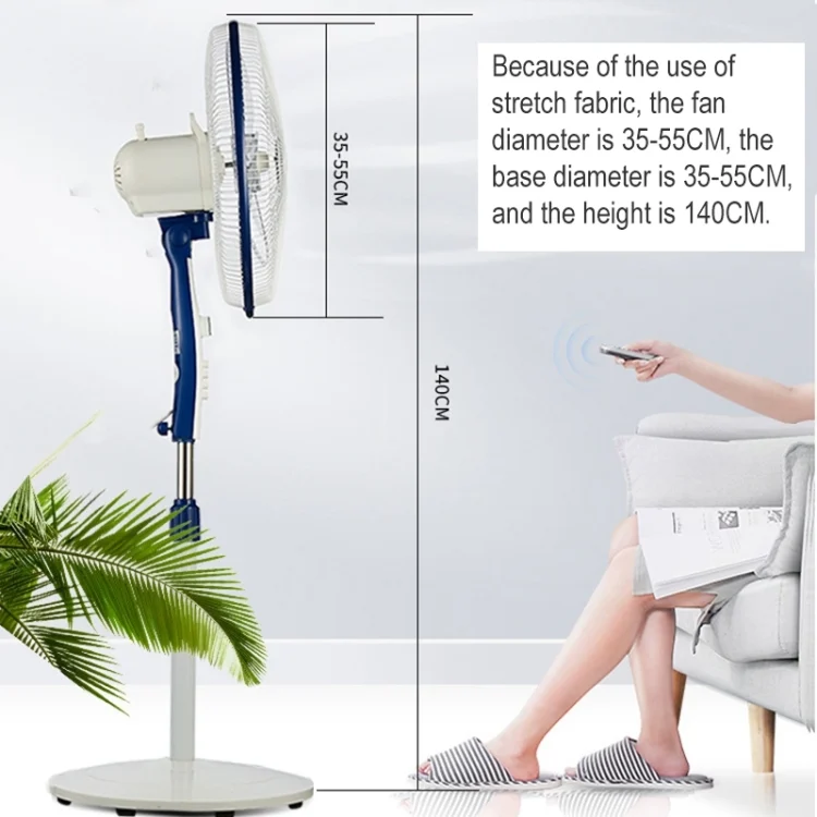 EDA001889801_B2.webp Household Cloth Dust-proof Cover for Floor Fan - Image 3