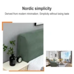 Polar Fleece Elastic Full Covered Headboard Dust Cover - Image 3