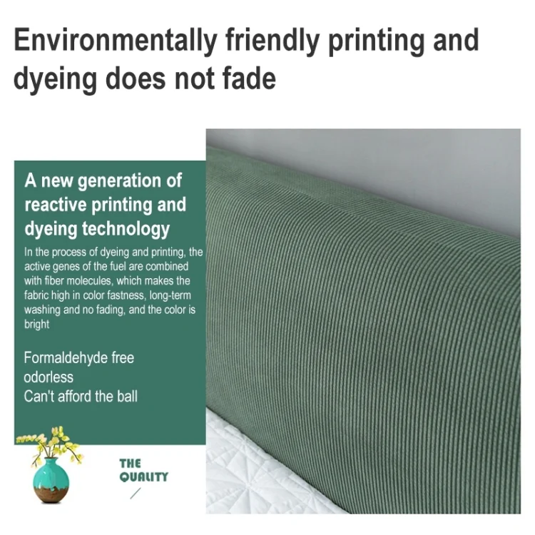 EDA001901601_B4.webp Polar Fleece Elastic Full Covered Headboard Dust Cover - Image 5