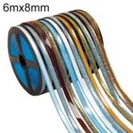 Kitchen Anti-mildew Waterproof Beauty Stitching Stickers Sink Seal Edge Line, Random Color Delivery