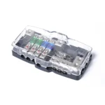 Multi-functional LED Car Audio Stereo Mini ANL Fuse Box with Wrench - Image 2