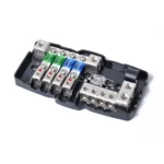 Multi-functional LED Car Audio Stereo Mini ANL Fuse Box with Wrench - Image 5