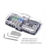 Multi-functional LED Car Audio Stereo Mini ANL Fuse Box with Wrench - Image 7