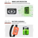 RC-302A Pet Bark Stopper Electric Shock Automatically Prevent Barking From Bark Stopper - Image 2