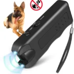 RC-521 Handheld Portable Ultrasonic Dog Repeller with LED Lights