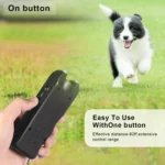 RC-521 Handheld Portable Ultrasonic Dog Repeller with LED Lights - Image 6