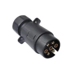 12V 7-pin Plastic Trailer Connector Socket + Plug EU - Image 3
