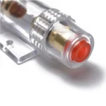 Car 100 Amp Audio AGU Fuse Holder Fuseholder 4 6 8 Gauge Inline Gold Plated - Image 6