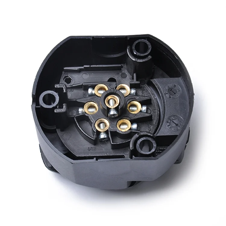 EDA002047401_3.webp 7 Pins 12N Electrics Converter Trailer Caravan Plug and Socket Adapter Connector - Image 4