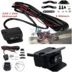 ATV Thumb Switch Control Cable Motorcycle Switch Handlebar Control Line, Cable Length: 3m - Image 5