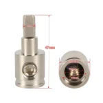A5659-02 Car Large Size Nickel-plated Brass 0GA to 4GA Audio Terminal Block - Image 6