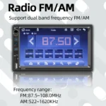 B700C HD 7 inch Universal Car MP5 Player with Wired Carplay, Support FM & Bluetooth & TF Card - Image 9