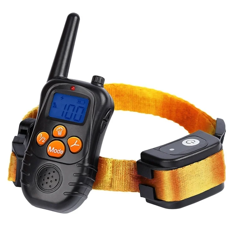 EDA002097701.webp 998DC Bark Stopper Remote Control Electric Shock Collar Dog Training Device - Image 1