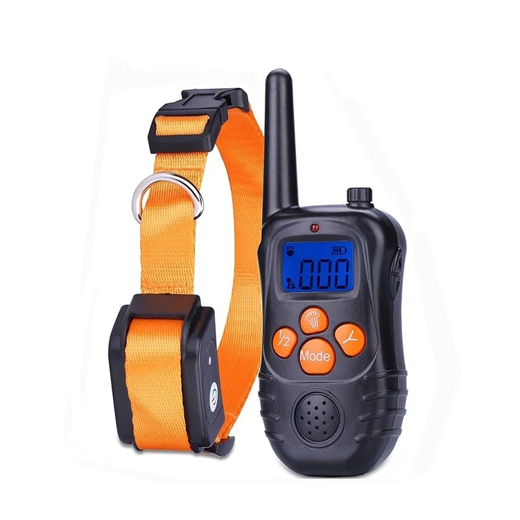 EDA002097701_1.webp 998DC Bark Stopper Remote Control Electric Shock Collar Dog Training Device - Image 2