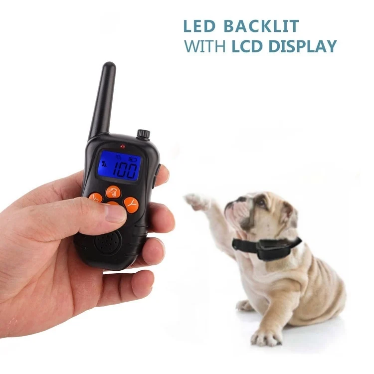 EDA002097701_3.webp 998DC Bark Stopper Remote Control Electric Shock Collar Dog Training Device - Image 4