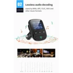 BT06 1.4 inch Car MP3 Player FM Transmitter QC3.0 Quick Charge Support Bluetooth Handsfree / TF Card - Image 3